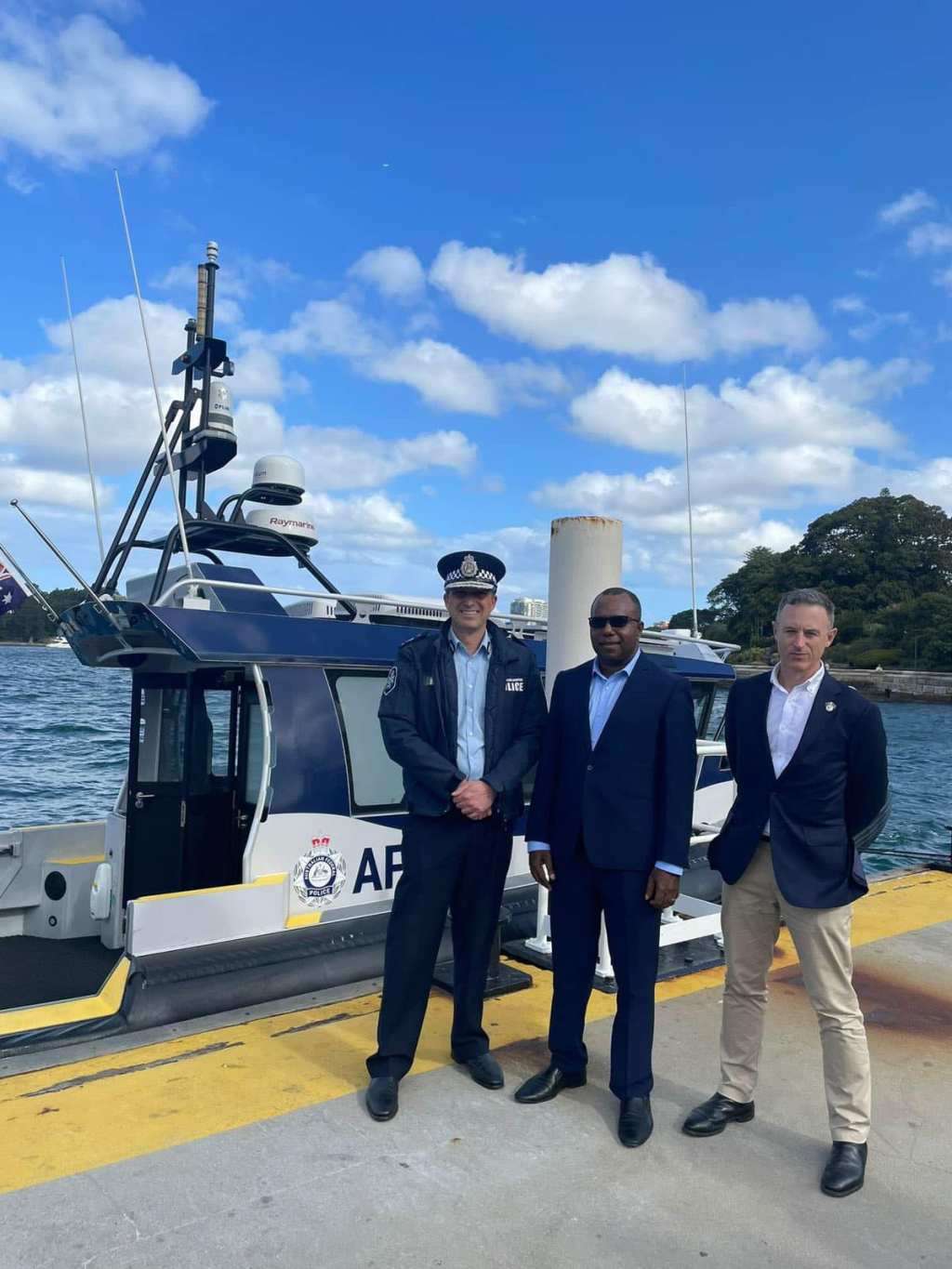 Hon. Andrew Napuat and Australian High Commissioner Max Wilis Discuss Labour Mobility and Security in&nbsp;Australia